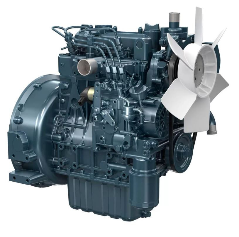 Дизельный двигатель Kubota D1005