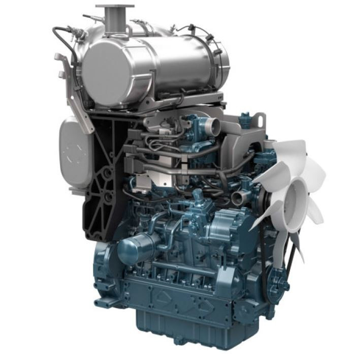 Дизельный двигатель Kubota V3800