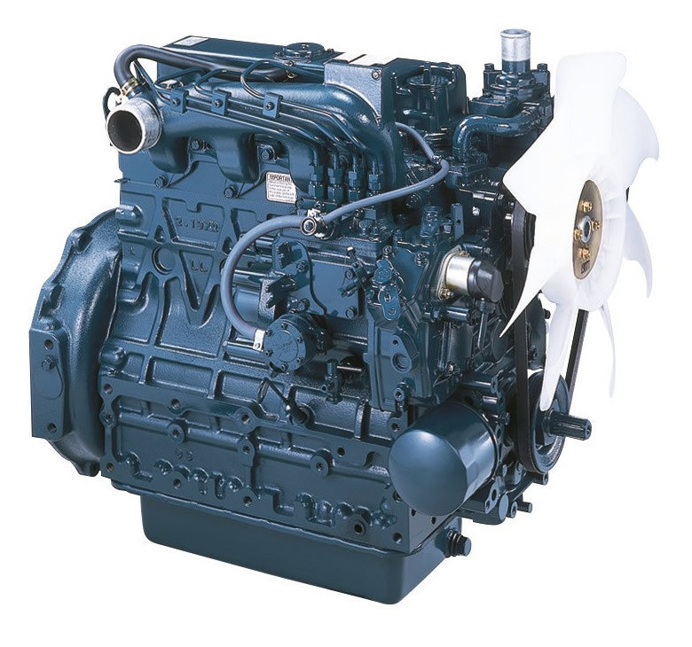 Дизельный двигатель Kubota V2203